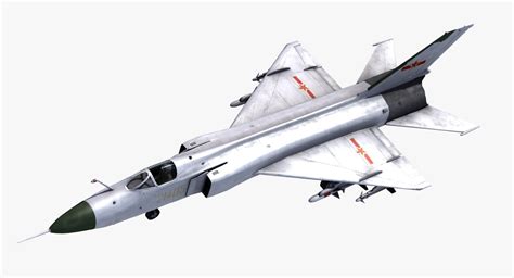 Shenyang J8 Finback Fighter 3d 3ds