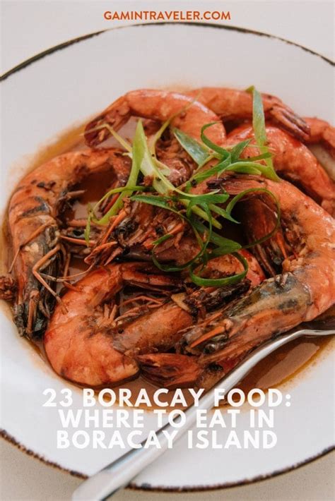 23 Boracay Food: Where to Eat in Boracay Island - Gamintraveler