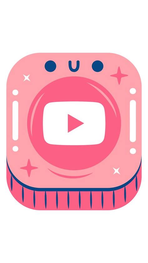 Cute Youtube Logo Sticker Cute Youtube Logos Logo Sticker Youtube Logo