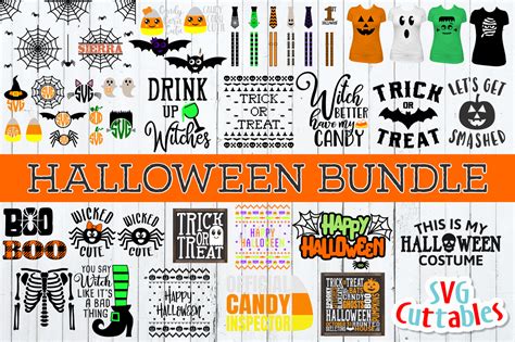 Halloween Bundle By Svg Cuttables TheHungryJPEG