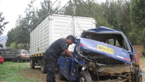 Choferes Borrachos Provocan Accidentes PERU CORREO