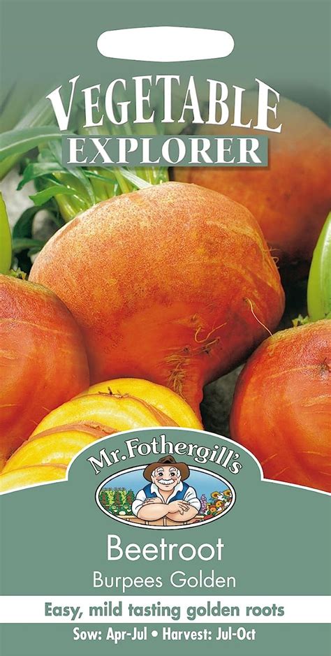 Mr Fothergills Pictorial Packet Vegetable Beetroot Burpees Golden