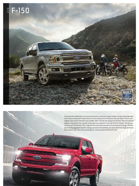 2018 Ford F 150 Brochure Ford F Series Automatic Transmission