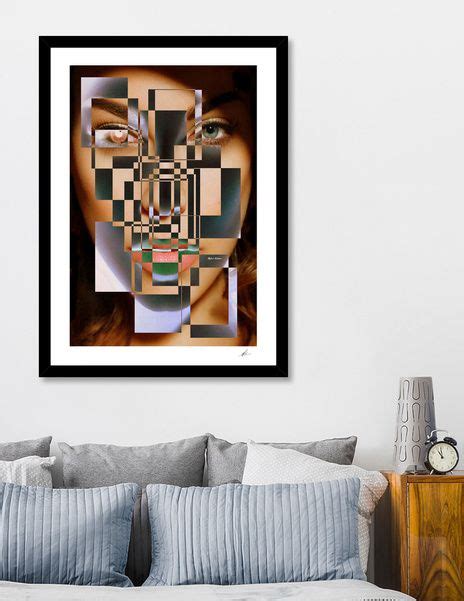 Millennial Square Series 1257 Art Print By Rafael Salazar Numbered