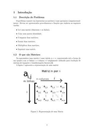 Algoritmo E Estruturas De Dados Opera Es Matrizes Pdf