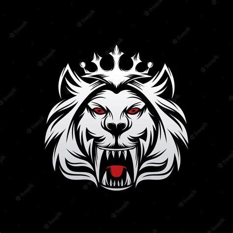 Premium Vector Lion King Logo Design Vector Template