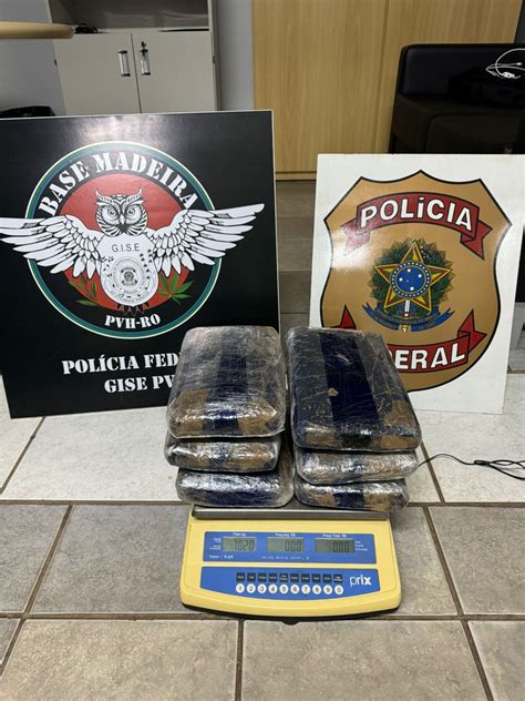 Pf Ro Combate Tr Fico Interestadual De Drogas No Aeroporto Da Capital