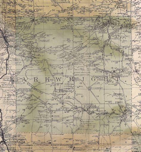 1916 Wall Map of Chautauqua County, NY