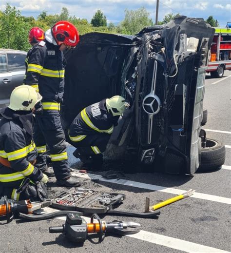 Accident grav în vestul țării printre victime de află un primar