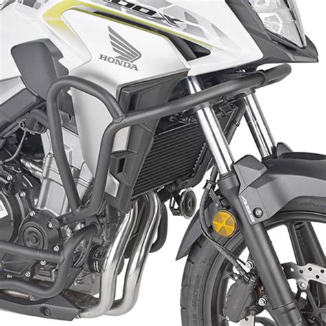 Givi Upper Engine Guards Matte Black Tnh Honda Cb X