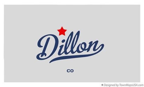 Map of Dillon, CO, Colorado