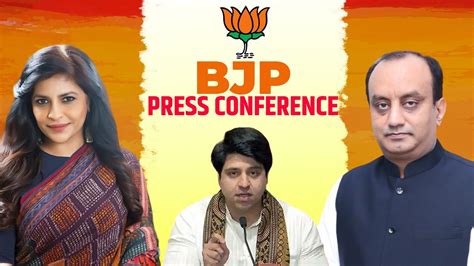 LIVE BJP Leader Sudhanshu Trivedi Shehzad Poonawalla Shazia Ilmi