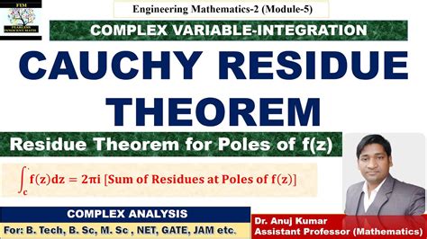 Cauchy Residue Theorem Cauchy Residue Theorem Solved Problems