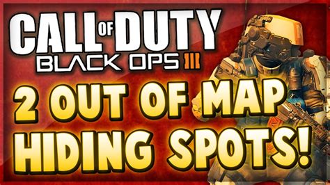 Black Ops 3 Glitches 2 Out Of The Map Hiding Spots On Hunted