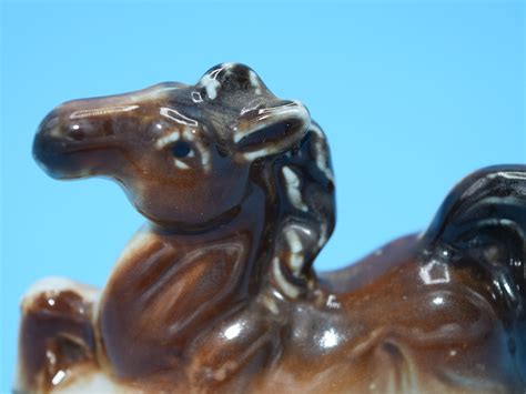 Ceramic Miniature Horse Figurine Vintage Japan Porcelain Mini - Etsy