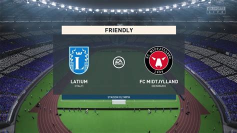 Fifa Lazio Vs Fc Midtjylland Stadion Olympik