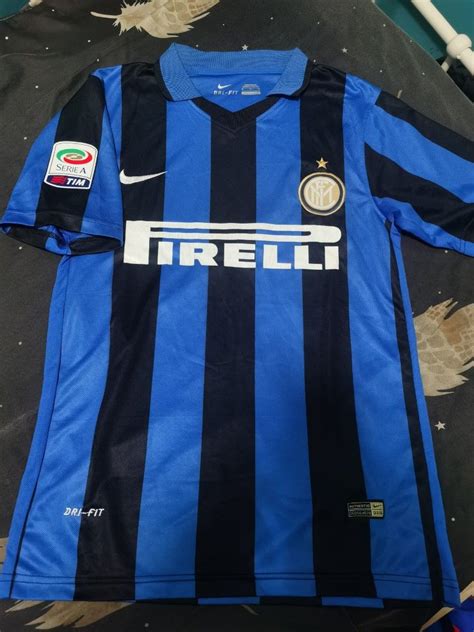 inter milan home jersey, Men's Fashion, Activewear on Carousell