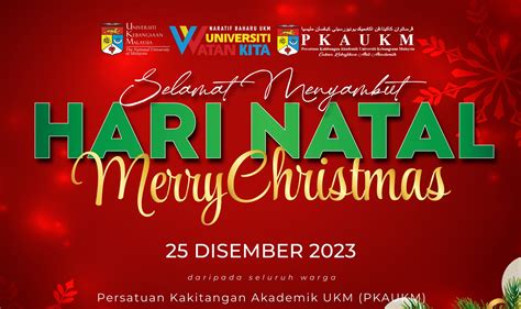 Selamat Hari Natal Persatuan Kakitangan Akademik Ukm