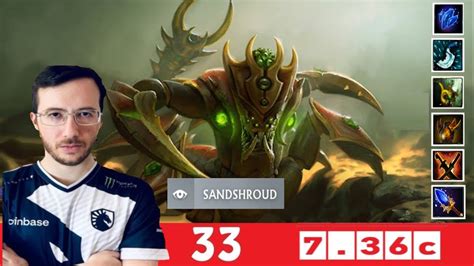 DOTA 2 Liquid 33 The SAND KING OFFLANE 7 36c YouTube