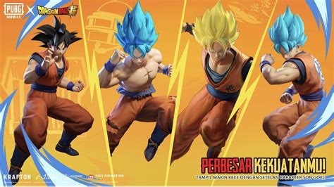 Cara Dapat Bundle Son Goku Di PUBG Mobile X Dragon Ball Super ONE