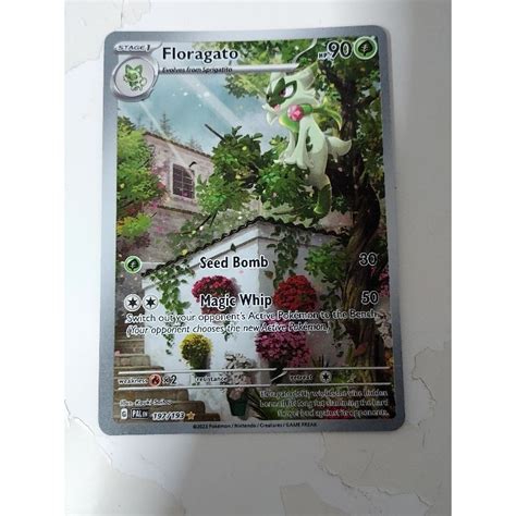 Pokemon Floragato Illustration Rare Paldea Evolved Card Shopee Singapore