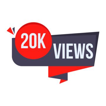 K Views Banner Design For Youtube Thumbnail Vector K Plus Views