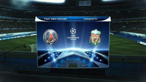 Pes 2010 Paris Saint Germain Vs Liverpool Uefa Champions League