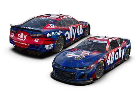 Alex Bowman 2024 Ally Patriotic 124 Nascar Diecast