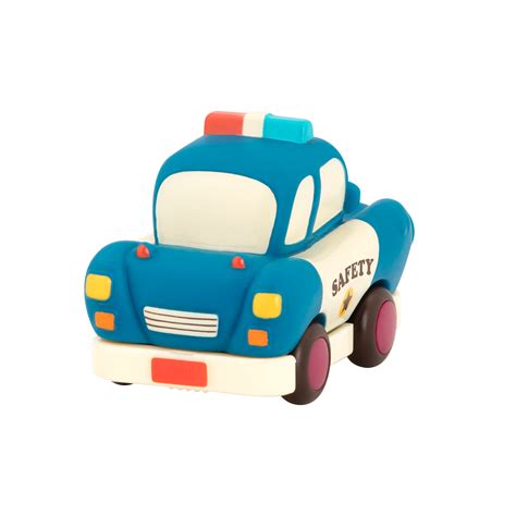 Mini Wheeee Ls Safety Sam Pull Back Police Car B Toys