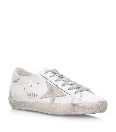 Womens Golden Goose White Superstar Sneakers Harrods Qa