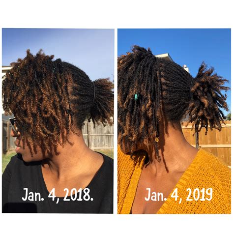 Braidlocs in a year. | Locs hairstyles, Short natural hair styles ...