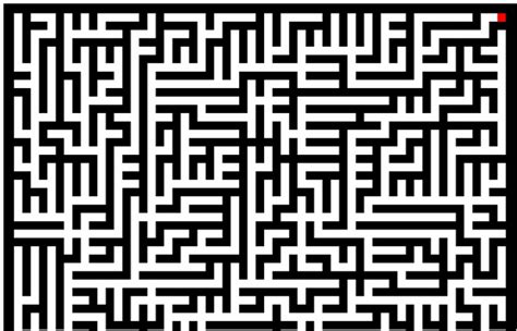 Random maze generator algorithm - handase