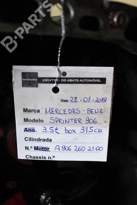 Manual Gearbox Mercedes Benz Sprinter T Van Cdi