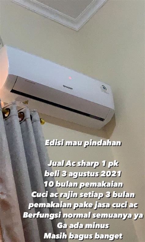 AC SHARP 1 PK Elektronik Lainnya Di Carousell