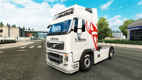 Viking Express De La Piel Para Camiones Volvo Para Euro Truck Simulator 2