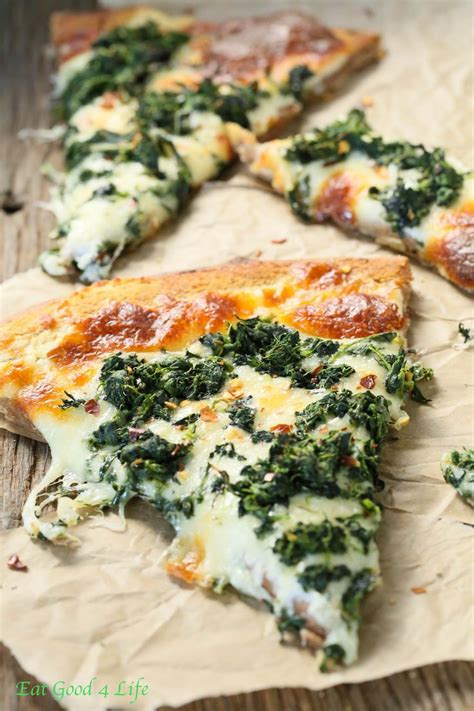 Roasted Garlic Spinach White Pizza Artofit