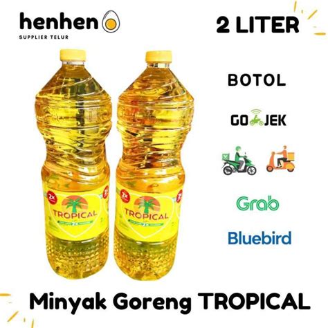 Jual Minyak Goreng Tropical Botol Kemasan Liter Ready Stock Di Seller