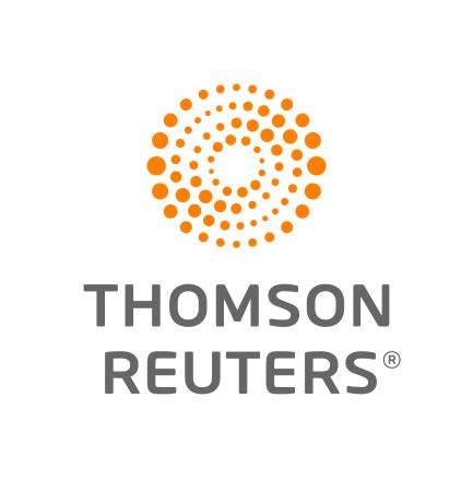 Thomson Reuters logo - Fonts In Use