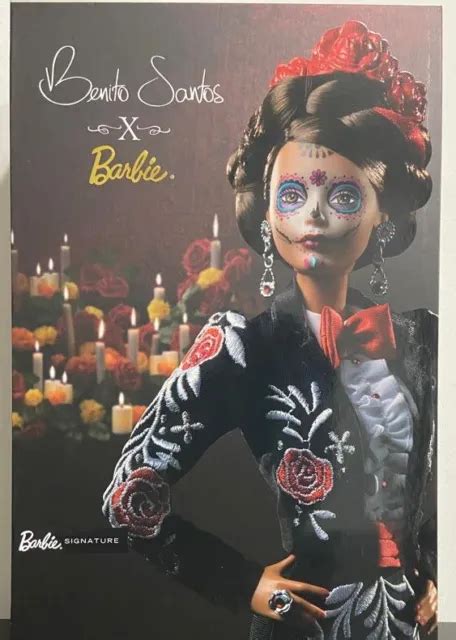 Barbie Signature Dia De Muertos Benito Santos X Barbie Doll In