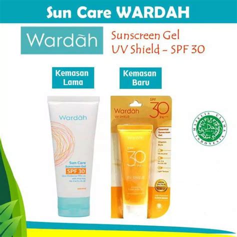 New Packaging Wardah Sun Care Sunscreen Gel Spf Ml