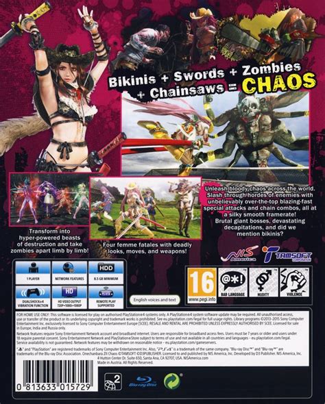 Onechanbara Z II Chaos Cover Or Packaging Material MobyGames