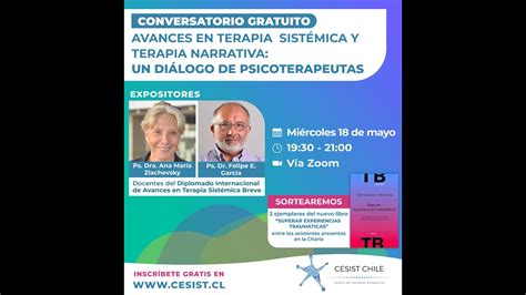 Conversatorio Avances En Terapia Sistémica y Terapia Narrativa Un