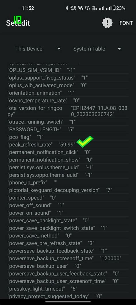 Dhananjay Tech On Twitter How To Force Hz On Oneplus Series