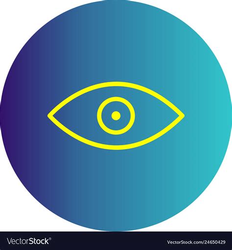 Eye Icon Royalty Free Vector Image Vectorstock