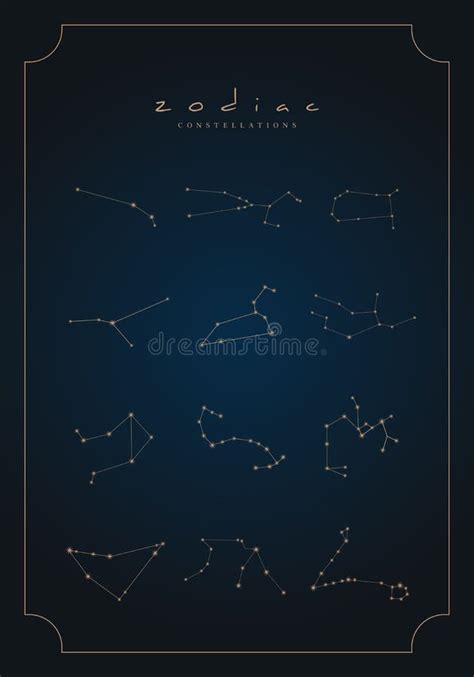 Constellations Poster Stock Illustrations 1 807 Constellations Poster