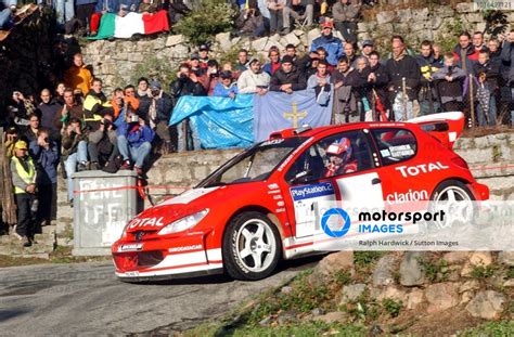 Marcus Gronholm FIN Peugeot 206 WRC On Stage 7 World Rally