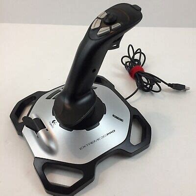 Logitech Extreme 3D Pro USB Joystick X3D T41126 Flight Simulator