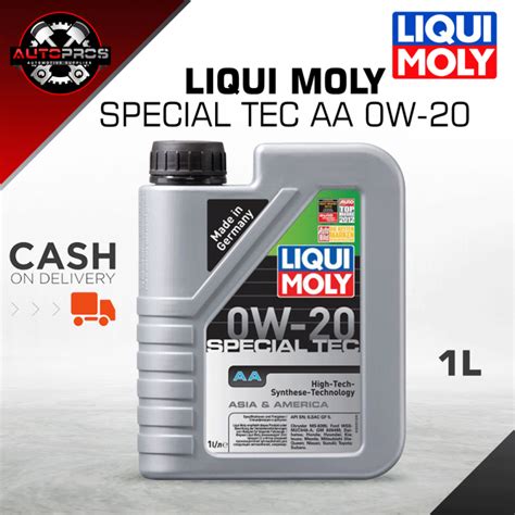 LIQUI MOLY Special Tec AA 0W20 Synthetic Engine Oil 1 Liter Lazada PH