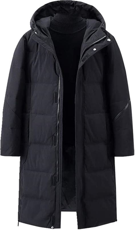 Chaqueta De Invierno De Los Hombres Larga Parkas Chaqueta De Los