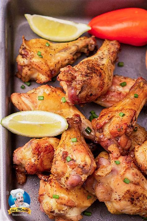 Zesty Baked Chicken Drumettes Zesty Chicken Chicken Food